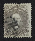 CKStamps: US Stamps Collection Scott#78 24c Washington Used Perfs Pulled