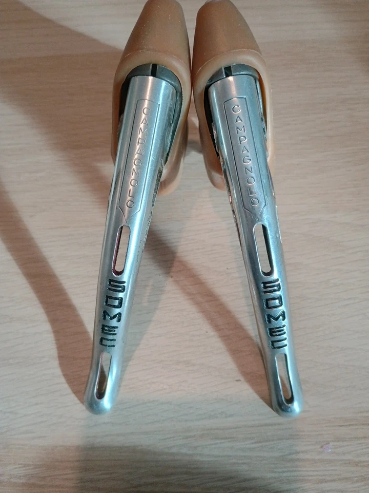 Vintage Leve Freni Campagnolo Record Brake Levers panto Somec VVGC - Immagine 4 di 4