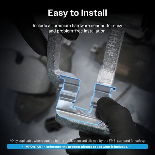 TEC KTC-100612 Brake Pad Sets 4-Wheel Set Front & Rear for Honda Insight 19-22 - Picture 9 of 11