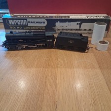 Wrenn W2225 Freight Locomotive 48123 Black, OO Gauge 2-8-0 VGC REF EG14