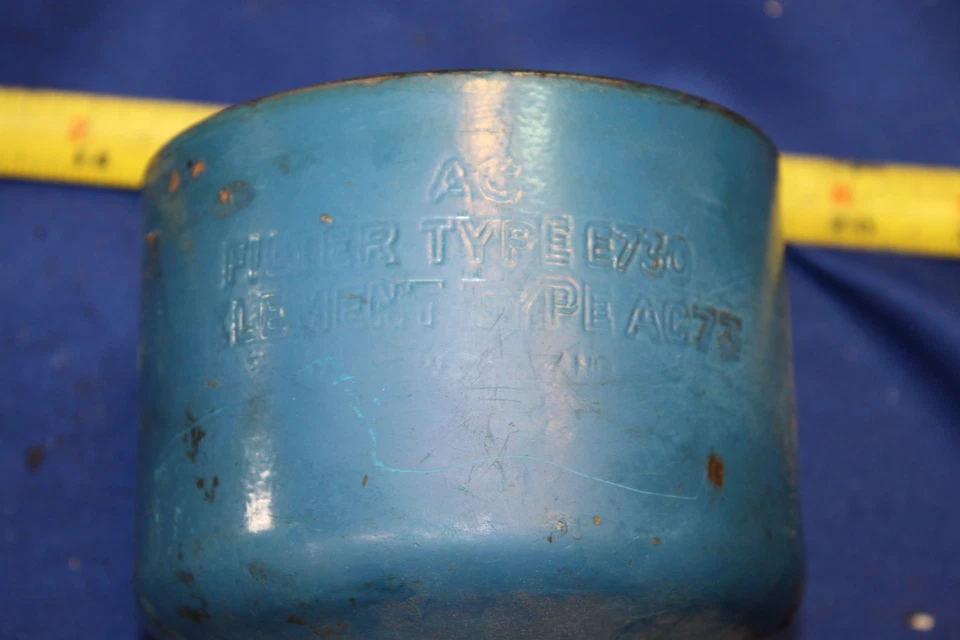 Triumph TR6 Original Oil Filter Canister Assembly With Factory Stamping - Image 2 of 4