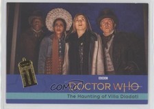2022 Rittenhouse Doctor Who Series 11 & 12 Gold TARDIS 5/99 #52 4p5