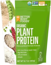 Organic Plant Based Protein Powder, of Protein 24 DV,