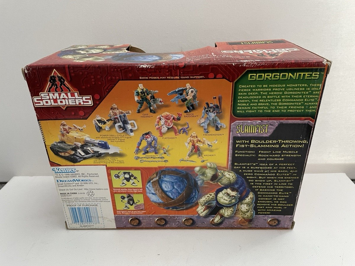 Retro Kenner Small Soldiers Slamfist Action Figure Rare *BNIB* Box