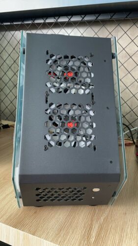 Micro ATX Computer Gaming Case Tempered Glass Gaming Computer Special-Shaped - Picture 9 of 11