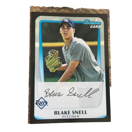 BLAKE SNELL 2016 BOWMAN INCEPTION BASEBALL AUTOGRAPH CARD #PA-BS 