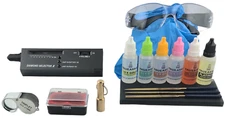 Gold Silver Platinum Test Kit + Diamond Tester + Coin Bar Magnet + Jewelry Loupe