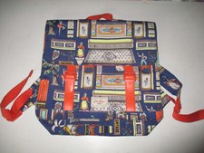 Cath Kidston Kids Blue Mix Theatre Satchel Back Pack Bag RRP £35