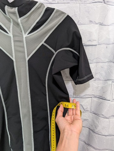 IntelliSkin Women's Black & Gray Cycling Shirt Size XL - Picture 8 of 9