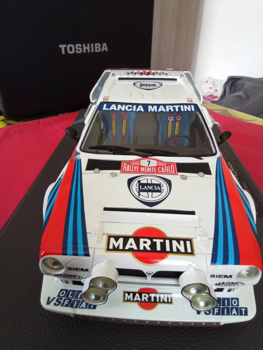 TopMarques Lancia Delta HF 4WD #4 Kankkunen Lombard RAC Rally 1987 1/12 TMR1263C