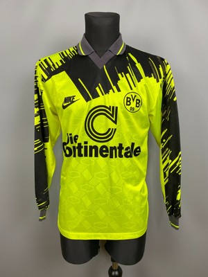 BORUSSIA DORTMUND 1993 1994 HOME SHIRT FOOTBALL SOCCER ...