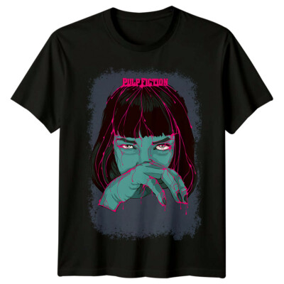 Pulp Fiction (1994) Movie Poster Inspired T-Shirt Retro 90s Tee Unisex