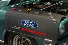 Black Fender Gripper Protective Cover Cushion W Ford Performance Logo Emblem
