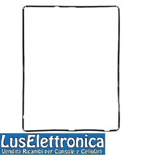 FRAME IN PLASTICA CORNICE PER APPLE IPAD 2 E IPAD 3 NERO GUARNIZIONE TOUCH SCREE