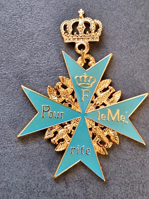 Göde Abzeichen --Pour le Mérite-- mit Eichenlaub - Bild 1 von 4