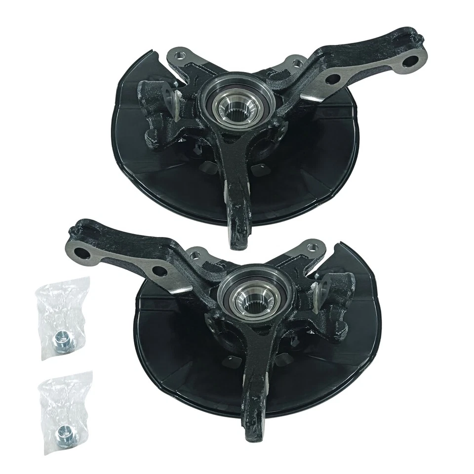 For 2012 Honda Civic 1.5L 1.8L Front Steering Knuckle & Hub Bearing Assembly New - Image 4 of 4