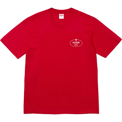 Supreme Crest Tee Black Navy Red Brown Yellow White 6colors FW24