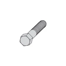 B-Line 1/2X1-HHCS-ZN, 1/2" x 1", Zinc Plated, Hex Head, Cap Screw, 1pc