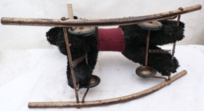 STATUETTE / JOUET Barbotine Chien Caniche Onnaing Majolica EUR 10,00