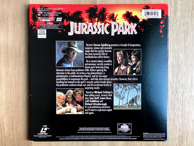 Jurassic Park THX Laserdisc (1994) | eBay