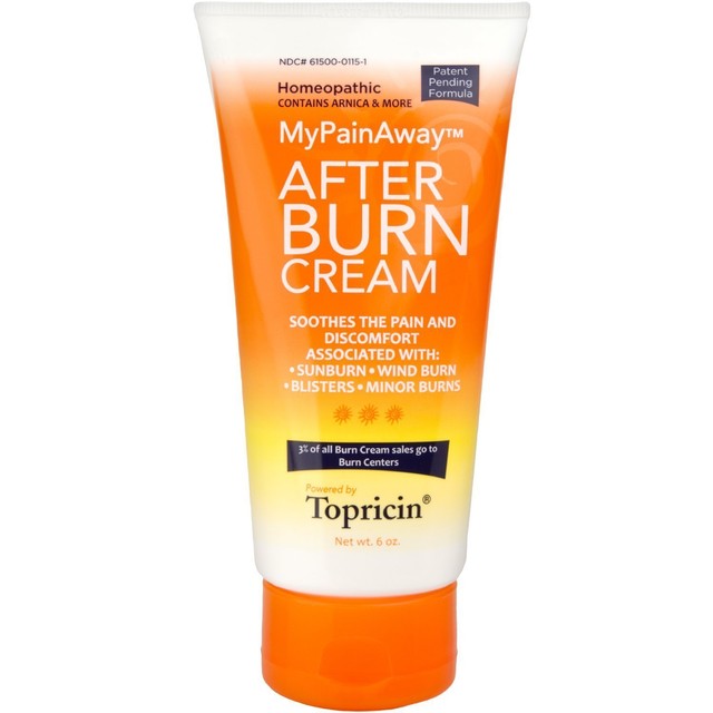 Topricin AfterBurn Cream Fast Acting After Burn Lotion for Sunburn