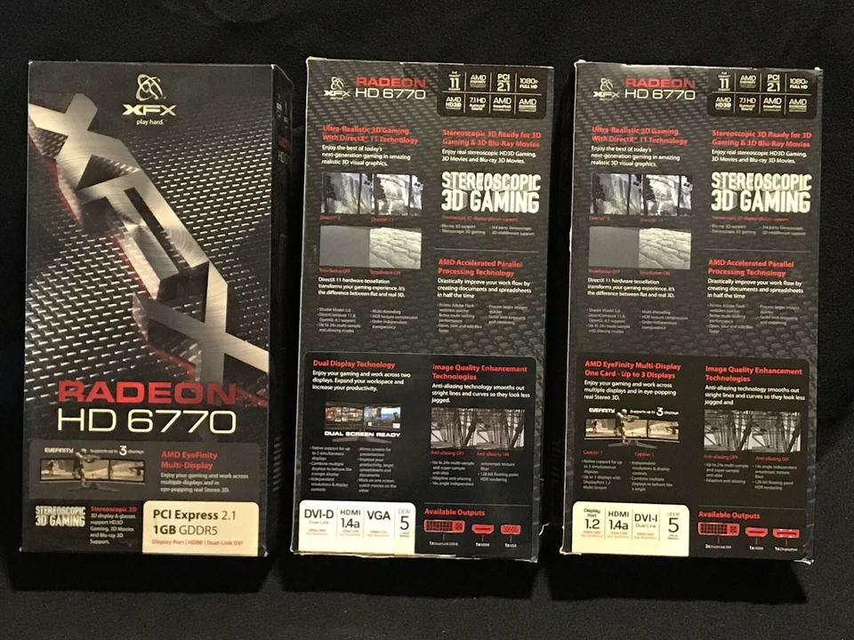 AMD XFX Radeon HD 6770 PCI Express 2.1 1GB DDR5 - Image 2 of 3