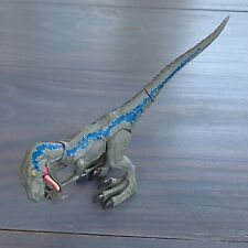 Jurassic World Savage Strike Velociraptor Blue Jumping Dinosaur Dino Rivals