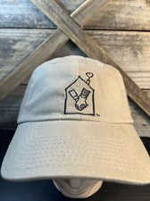 Vintage McDonald's Cap Ronald McDonald s House Embroidered Logo Beige