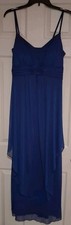 "En Focus Studio" Womens Semi Formal Dress, Size 14, Navy Blue, Spaghetti Strap