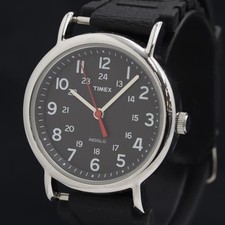 Import duty included Timex QZ Operation Men's Watch Black Dial Indiglo CR2016