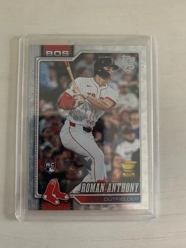 2026 Topps Series 1 Roman Anthony Rookie Card #189 Silver Foil