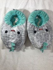 Squishmallows Unisex Sz 6/7 Youth Slip On Soft Cozy Cute Plush Squishie Slippers
