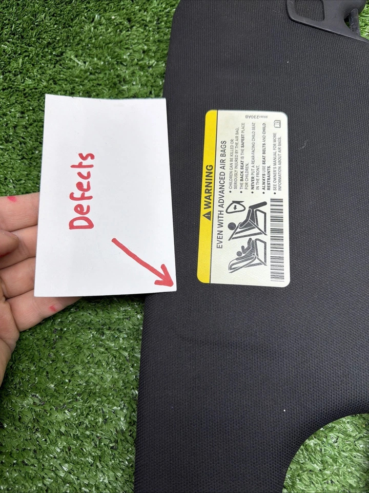 Juego de pares de parasoles laterales para conductor y pasajero Dodge Challenger 2008-2023 Foto 3 de 4