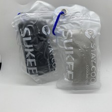 2 Cooling Towels 40"x12" Pack Ice Soft Breathable Chilly Towel Yoga Running Gym