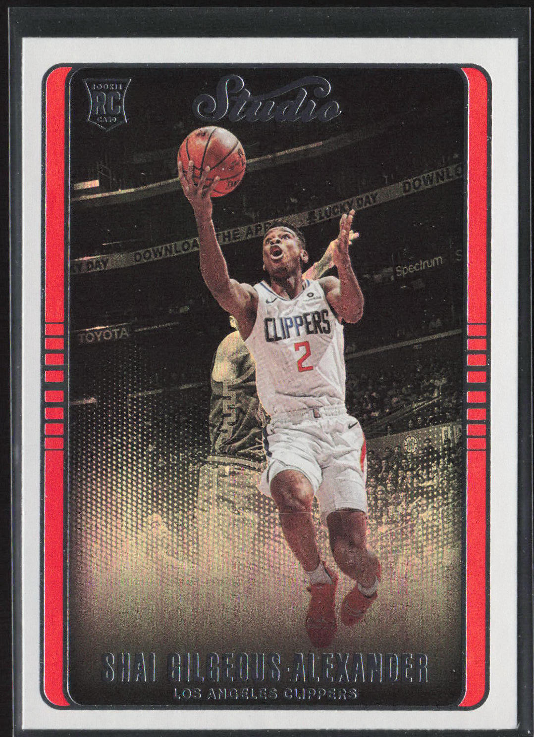 Shai Gilgeous-Alexander 2018-19 Panini Chronicles #300 Studio RC Rookie