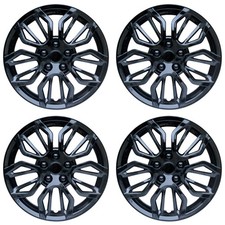 16 Set Of 4 Wheel Covers Snap On Hubcaps Full Hub Caps Fit R16 Tire Steel Rim 16 Set Of 4 Wheel Covers Snap On Hubcaps Full Hub Caps Fit R16 Tire Steel Rim