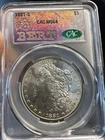 1881-S CACG MS64 Morgan Silver Dollar  BERT LABEL very clean!