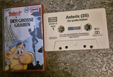 Asterix Der Große Graben Folge 25 MC Europa Hörspiel Hans Clarin Günter Pfitzman