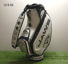 Callaway Jaws Raw Roger Cleveland Design 6-Way Tour Staff Bag White/Black New