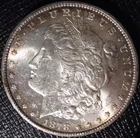 1878-CC Morgan Dollar - Light Rim Toning - Brilliant Uncirculated