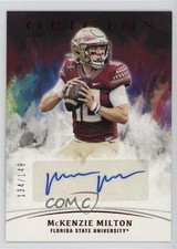 2022 Chronicles Draft Picks Origins Rookie Red 134/149 McKenzie Milton Auto 0m0