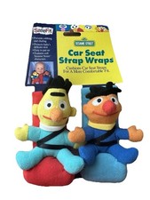 Vintage Car Seat Strap Covers Bert And Ernie Set Of 2 Sesame Street