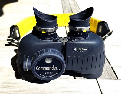 Steiner Commander XP Fernglas, 7x50 integrierter Kompass im Full Set!
