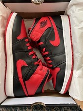 Nike Air Jordan 1 Mid Alternate Bred Black/Fire Red Size 11 Yeezy Boost 