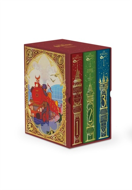 Harry Potter 1-3 Box Set Minalima Ed
