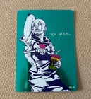 JOJOLands Metal Kira Card Signed Natsu Comi 26 Summer Comic Fair Japan Promo
