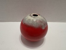 Vintage Drip Glaze Ceramic Macrame Ornament