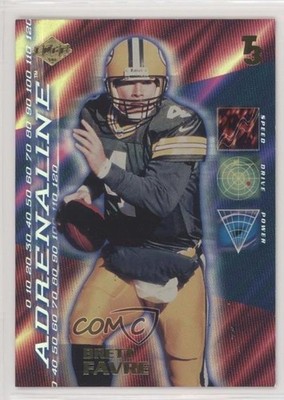 2000 Collector's Edge T3 Adrenaline Brett Favre #A5 HOF fm0