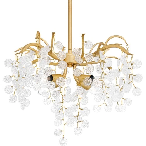 Quoizel MAP2820 Maple 4 Light 22"W Pendant - Black - Picture 2 of 9