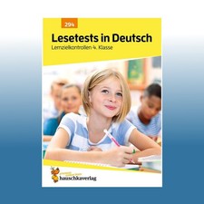 Übungsheft mit Lesetests in Deutsch 4. Klass...